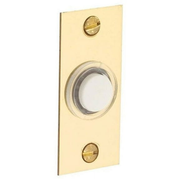 Baldwin Rectangular Doorbell Button