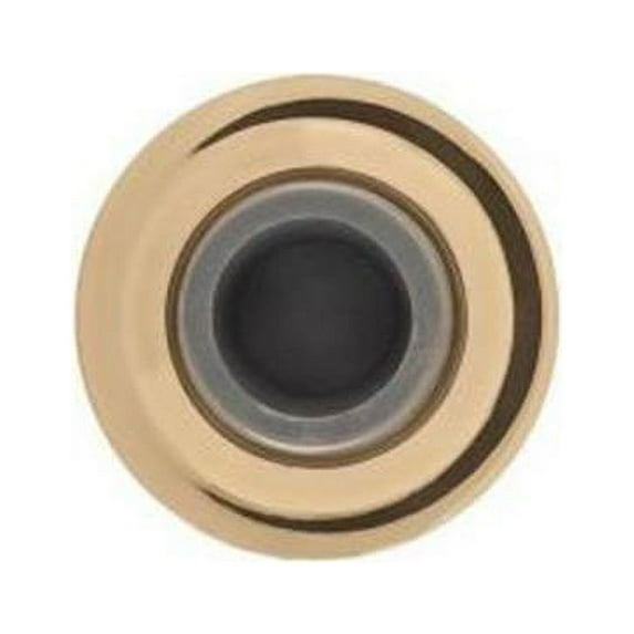 Baldwin Reserve 9BR7007004 2-2/5" Concave Wall Bumper Lifetime Brass Finish
