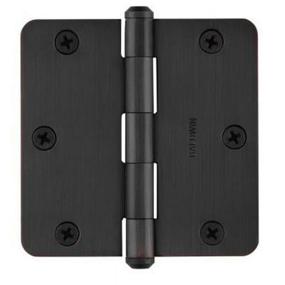 Baldwin Reserve 9Br7023001 3-1/2" x 3-1/2" 1/4" Radius Hinge Venetian Bronze Finish