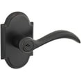 thumbnail image 1 of Baldwin Reserve Enarcrrar481 Entry Right Hand Arch Lever Handle And Rustic Arch Rose With 6Al Latch And Dual Strike Dark Bronze Finish, 1 of 2