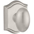 thumbnail image 1 of Baldwin Reserve Enelltar150 Entry Ellipse Knob and Traditional Arch Rose Satin Nickel Finish, 1 of 1