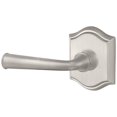 thumbnail image 1 of Baldwin Reserve Enfedtar150 Entry Federal Lever Handle And Traditional Arch Rose With 6Al Latch And Dual Strike Satin Nickel Finish, 1 of 3