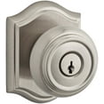 thumbnail image 1 of Baldwin Reserve Entratar150 Entry Traditional Knob and Traditional Arch Rose Satin Nickel Finish, 1 of 7
