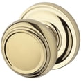 thumbnail image 1 of Baldwin Reserve Entratrr003 Entry Traditional Knob and Traditional Round Rose Lifetime Brass Finish, 1 of 7