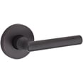 thumbnail image 1 of Baldwin Reserve FDTUBCRR112 Door Handle Sets Full Dummy Tube Lever and Contemporary Round Rose Venetian Bronze Finish, 1 of 4