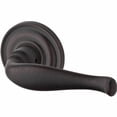 thumbnail image 1 of Baldwin Reserve Fddectrr112 Full Dummy Decorative Lever Handle And Traditional Round Rose Venetian Bronze Finish, 1 of 2