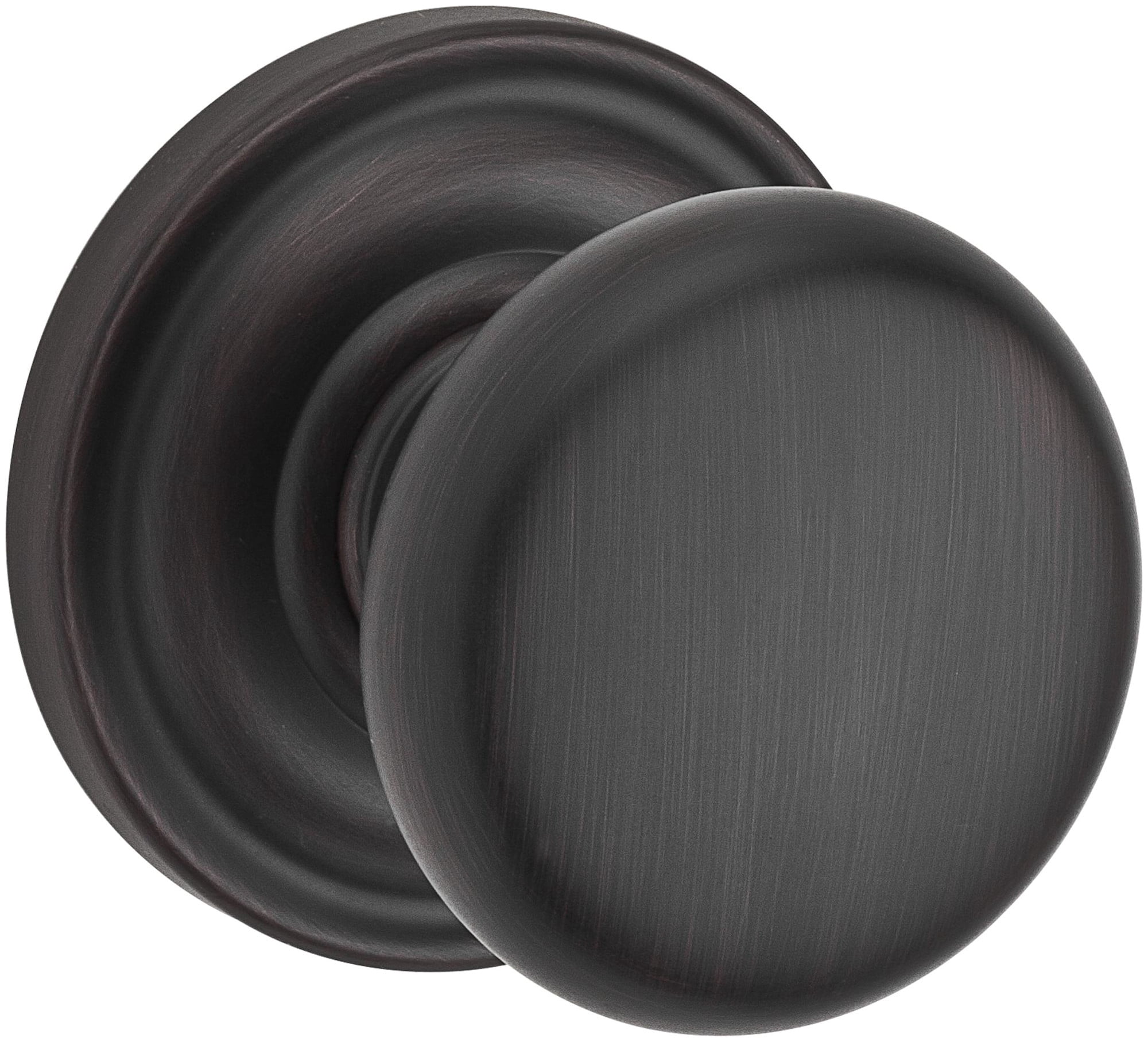 Baldwin Reserve Fdroutrr112 Full Dummy Round Knob and Traditional Round Rose Venetian Bronze Finish
