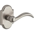 thumbnail image 1 of Baldwin Reserve HDARCRRAR492 Half Dummy Handleset Right Hand Arch Lever and Rustic Rose White Bronze Finish, 1 of 1