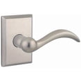 thumbnail image 1 of Baldwin Reserve HDARCRRSR492 Half Dummy Right Hand Arch Lever and Rustic Square Rose White Bronze Finish, 1 of 1