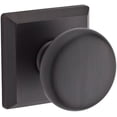 thumbnail image 1 of Baldwin Reserve HDROUTSR112 Half Dummy Round Knob and Traditional Square Rose Venetian Bronze Finish, 1 of 3