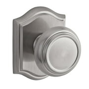 Baldwin Reserve HDTRATAR150 Half Dummy Traditional Knob and Arch Rose Satin Nickel Finish