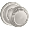 thumbnail image 1 of Baldwin Reserve Hdtratrr150 Half Dummy Traditional Knob And Traditional Round Rose Satin Nickel Finish, 1 of 3