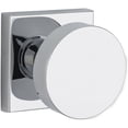 thumbnail image 1 of Baldwin Reserve PSCONCSR260 Passage Contemporary Knob with Square Rose Bright Chrome Finish, 1 of 7