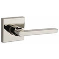 thumbnail image 1 of Baldwin Reserve PSSQUCSR141 Passage Handleset Square Lever and Contemporary Rose Bright Nickel Finish, 1 of 7