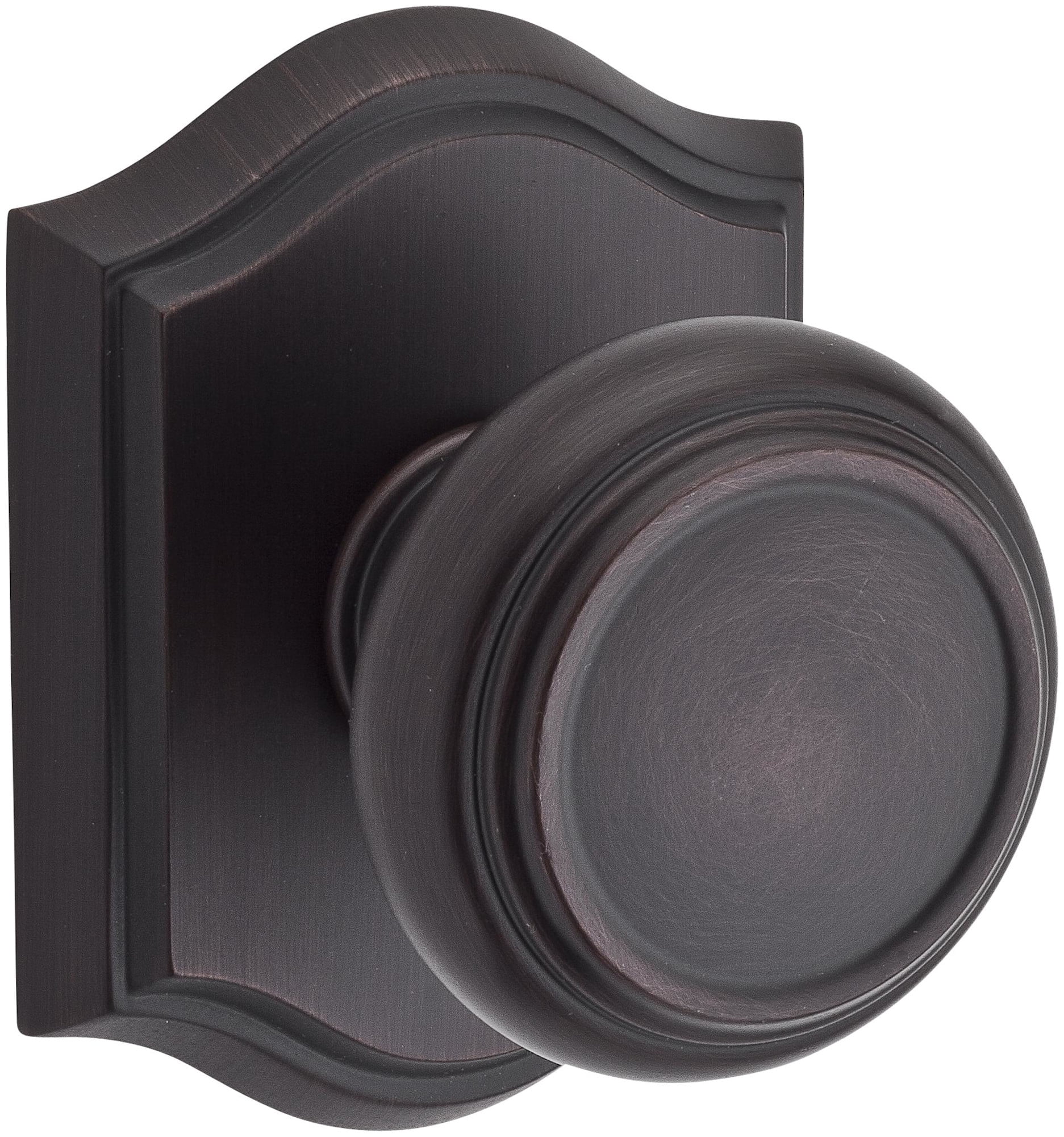 Baldwin Reserve PSTRATAR112 Passage Traditional Knob and Arch Rose Venetian Bronze Finish