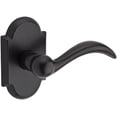 thumbnail image 1 of Baldwin Reserve PVARCRAR481 Privacy Arch Lever and Rustic Arch Rose Dark Bronze Finish, 1 of 2