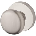 thumbnail image 1 of Baldwin Reserve Psroucrr150 Passage Round Knob And Contemporary Round Rose With 6Al Latch And Dual Strike Satin Nickel Finish, 1 of 1