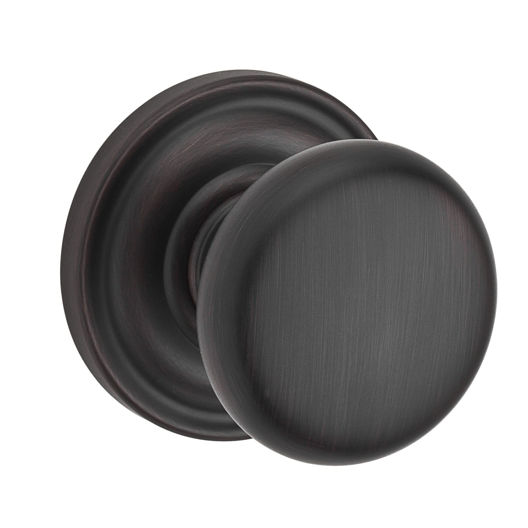 Venetian Bronze Classic Flat Ball Privacy Door Knob