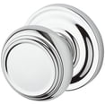 thumbnail image 1 of Baldwin Reserve Pvtratrr260 Privacy Traditional Knob and Traditional Round Rose Bright Chrome Finish, 1 of 7