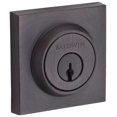 thumbnail image 1 of Baldwin Reserve SCCSD112S Single Cylinder Contemporary Square Deadbolt with 6AL Latch; Dual Strike; and SmartKey Venetian Bronze Finish, 1 of 7