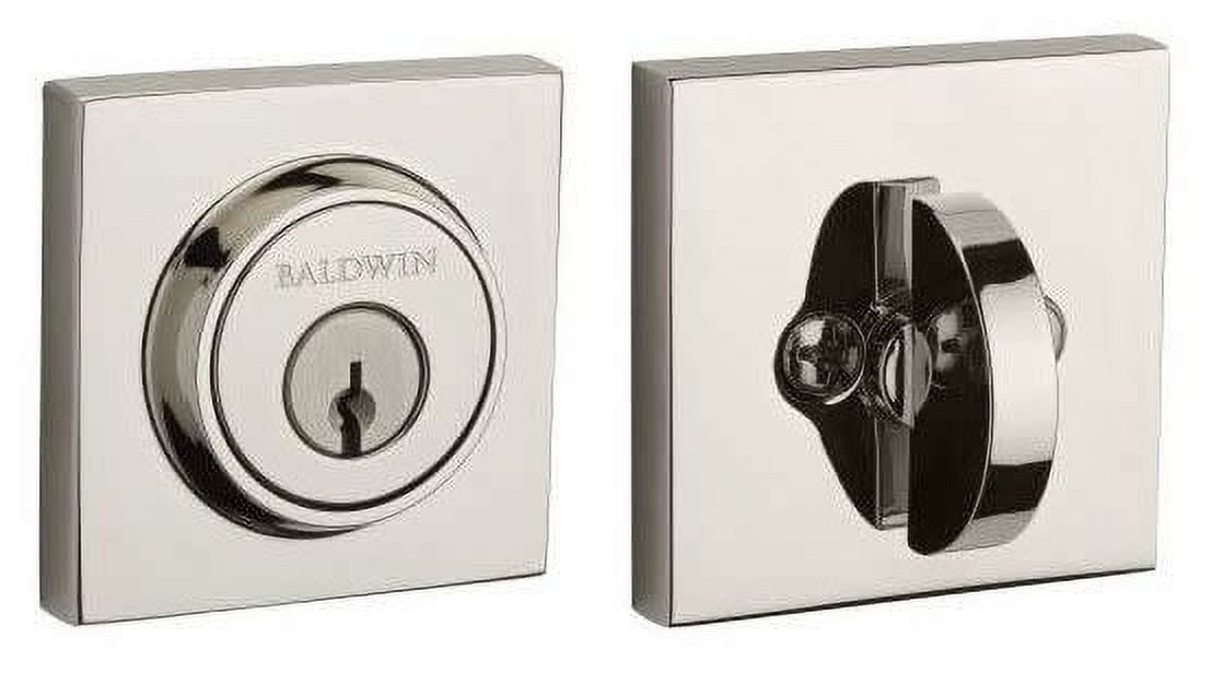 Baldwin Reserve Sccsd141s Single Cylinder Contemporary Square Deadbolt With 6al Latch Dual 