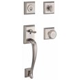 thumbnail image 1 of Baldwin Reserve SCNAPxTRATSR150 Single Cylinder Napa Handleset Traditional Knob and Traditional Square Rose Satin Nickel Finish, 1 of 3