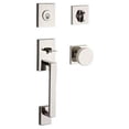thumbnail image 1 of Baldwin SCLAJXCONCSR055 La Jolla Sectional Single Cylinder Keyed Entry Handleset - Nickel, 1 of 7
