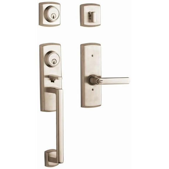 Baldwin 85385.2Rh Soho Right Handed Sectional Single Cylinder Keyed Entry Handleset -