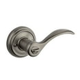 thumbnail image 1 of Baldwin Tobin Bed/Bath Lever In Slate, 1 of 2