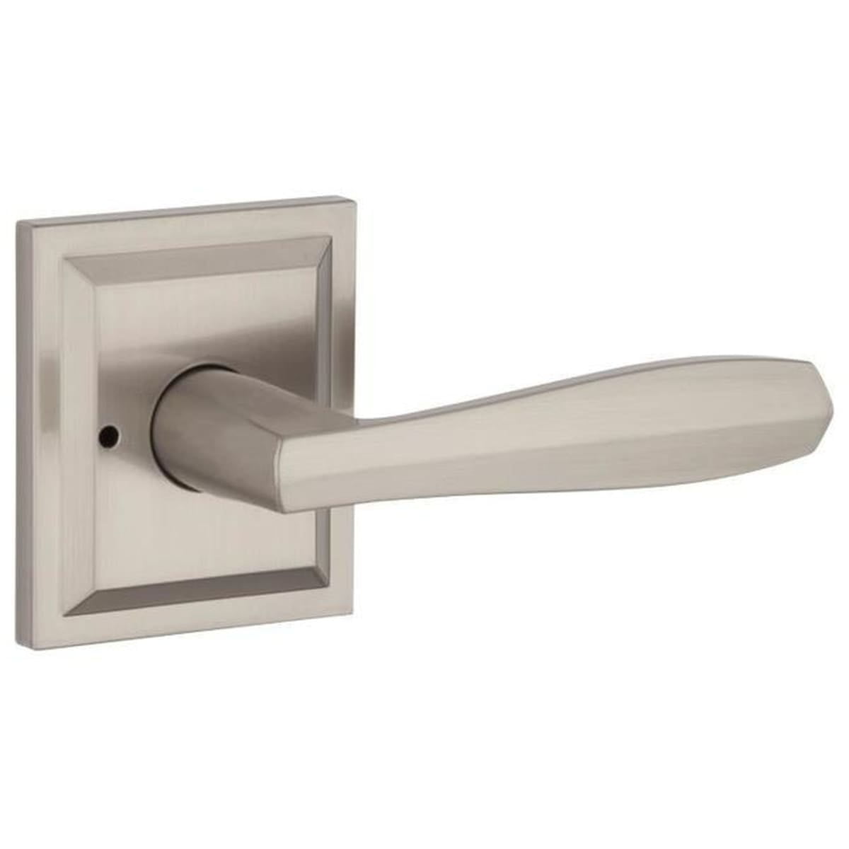Baldwin Torrey Pines Bed/Bath Door Lever in SN