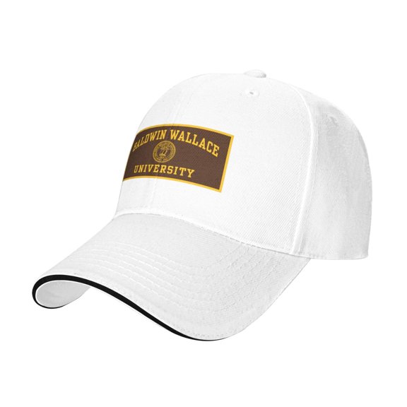 Baldwin Wallace University Logo Casual Sandwich Baseball Cap Adjustable For Men For Women
