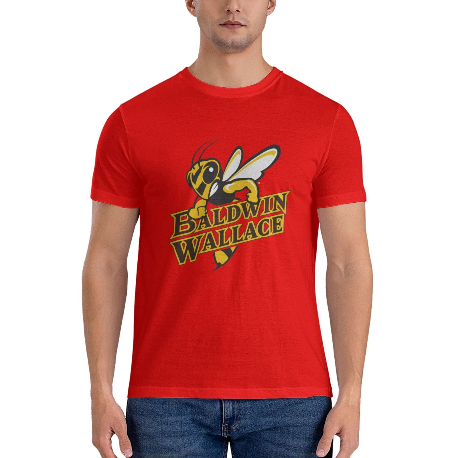 Baldwin Wallace University Logo Men'S Comfortable Summer Standard Short