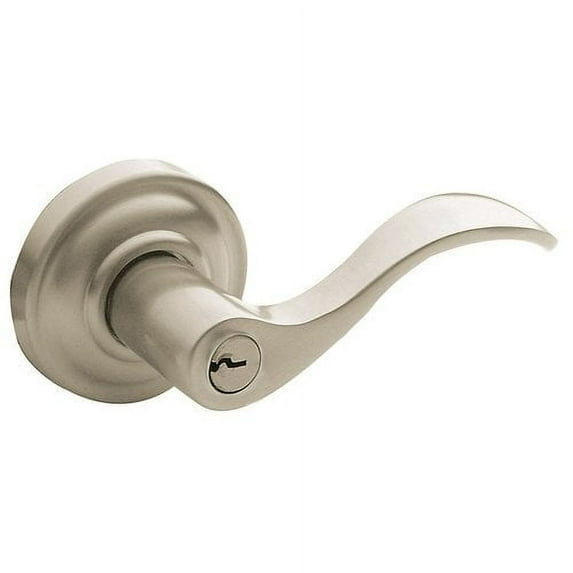 Baldwin Wave Double Dummy Door Lever