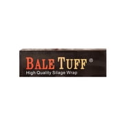 Bale Tuff 1 Mil Silage Wrap, 30" x 5000', 5-Layer Heavy-Duty Plastic, UV Protected, Self-Adhesive, White   8 Rolls