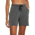 thumbnail image 1 of Baleaf Women's Lightweight Pocketed Walking Shorts Pajama Activewear Charcoal Size M, 1 of 5
