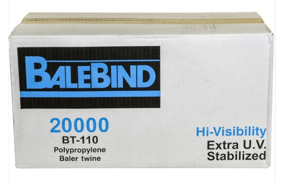 Balebind 65110016-14 20,000 ft. Polypropylene Baler Twine, Blue, 110 lb. Tensile