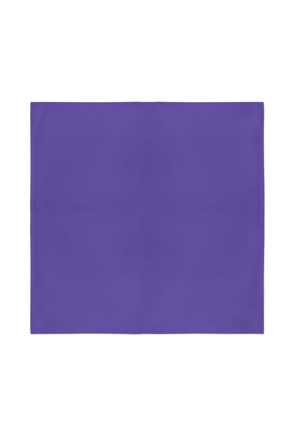 Wholesale Lot of 60 Solid Bandanas in Bulk Handkerchiefs (Purple)
