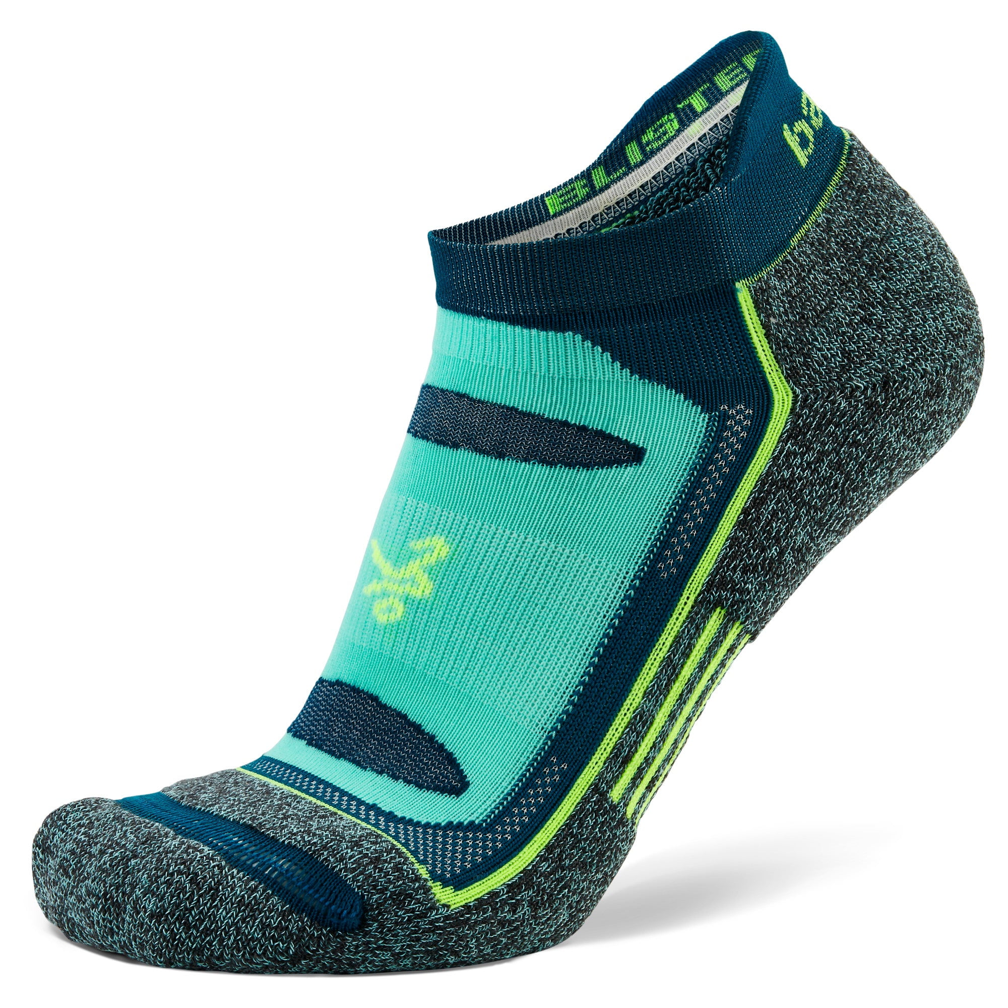 Balega Blister Resist No Show Socks, Deep Teal, Size Medium
