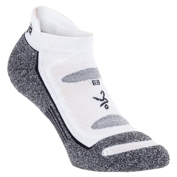 Balega Blister Resist No Show Socks White (  X-Large White  )