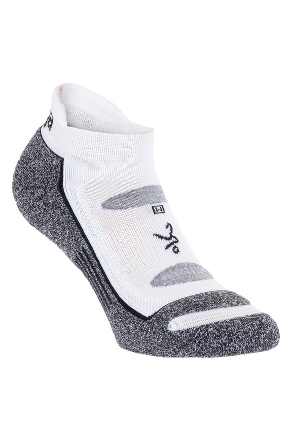 Blister Resist No Show Socks White ( X-Large White )