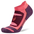 thumbnail image 1 of Balega Blister Resist Performance Quarter Athletic Running Socks for Men and Women 1 Pair, Pink/Purple, Medium, 1 of 8