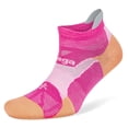 thumbnail image 1 of Balega Hidden Dry Moisture Wicking Performance No Show Athletic Running Socks for Men and Women 1 Pair,Electric Pink/Peach, Large, 1 of 6