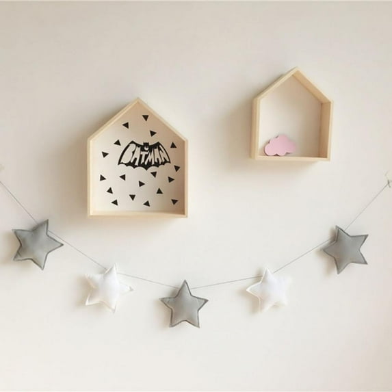 Balems Child Room Tent Bed Curtain Decor Nordic Style Stars Handmade
