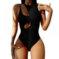 thumbnail image 1 of Balems Hollow Solid Color Coated Swimsuit European And American, 1 of 4