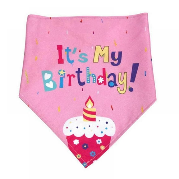 Balems Pet Caps/Bibs Birthday Costume Sequin Design Headwear Cap Hat Party Pets Accessories