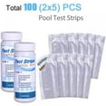 thumbnail image 1 of Balems Swimming Pool Test Strip, 6-in-1 Spa Test Strip For Hot Tub Total Hardness Water Chemistry Tester Kit, 100 (2 Bottles), 1 of 7