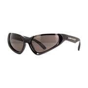 Balenciaga BB0202S 001 64mm Geometric Sunglasses Unisex Black