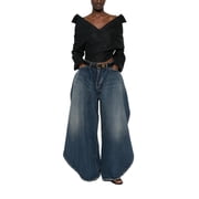 Balenciaga Black Off-Shoulder Asymmetric Knot Shirt Womens