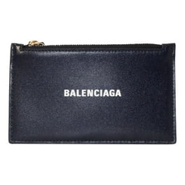 Balenciaga Cash Large Long Coin And Card Holder With Leopard Print in Brown