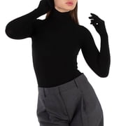 Balenciaga Ladies Black Gloves Sweater, Size X-Small